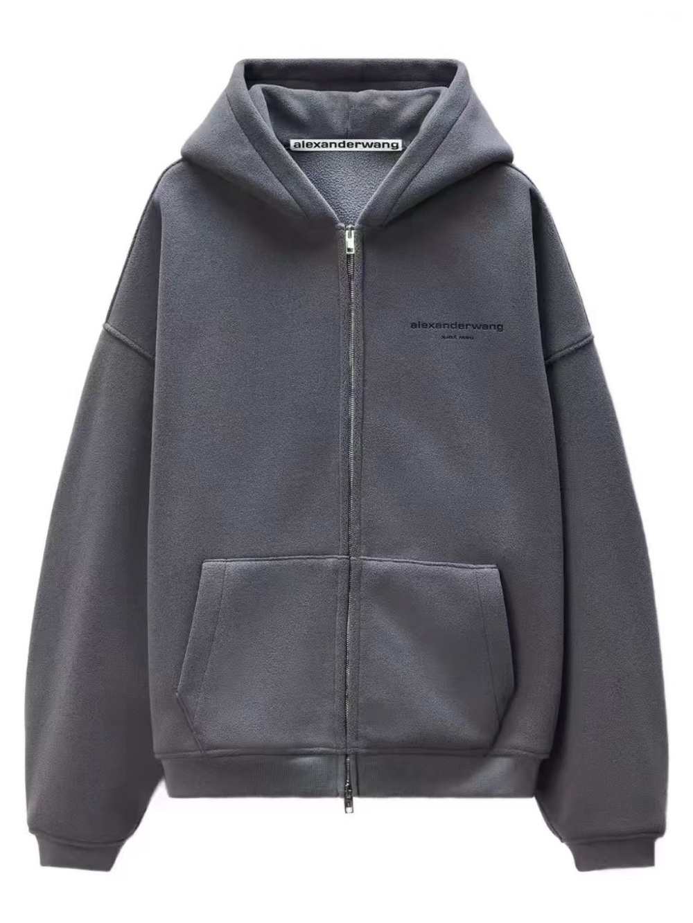 Alexander Wang
unisex logo-detail zip-up hoodie